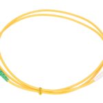 Extralink SC/APC-LC/UPC | Patchcord | Single Mode, Simplex, G657A, 3mm, 1m