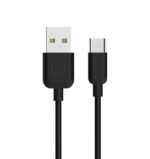 USAMS U-Turn USB-C Cable 1m black 2A TCUSBXD01 (US-SJ099)