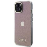 Guess GUHCP15SHDECMP iPhone 15 / 14 / 13 6.1" pink hardcase IML Faceted Mirror Disco Iridescen - imagine 2