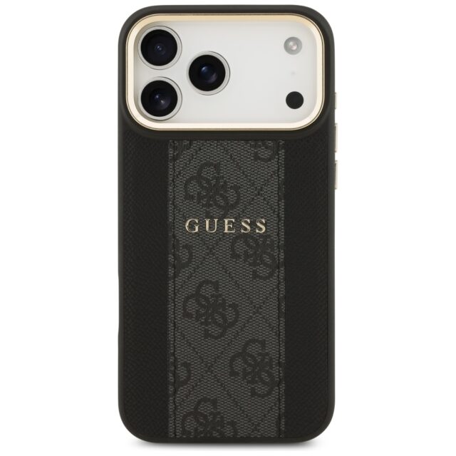 Case Guess 4G Stripe MagSafe for iPhone 17 Pro Max black - imagine 3