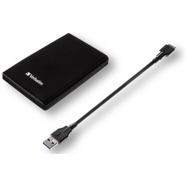 External Hard Drive Verbatim Store 'n' Go USB 3.0 HDD 2TB Black 53177 - imagine 7