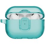 Case UNIQ Glase Pro for AirPods Pro 3     Lock Case turquoise - imagine 3