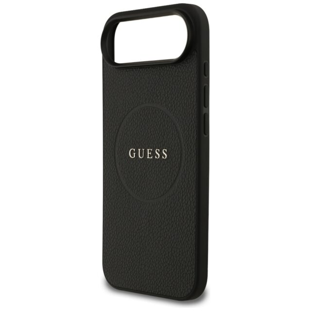 Guess Grained Ring MagSafe case for iPhone Air black - imagine 6