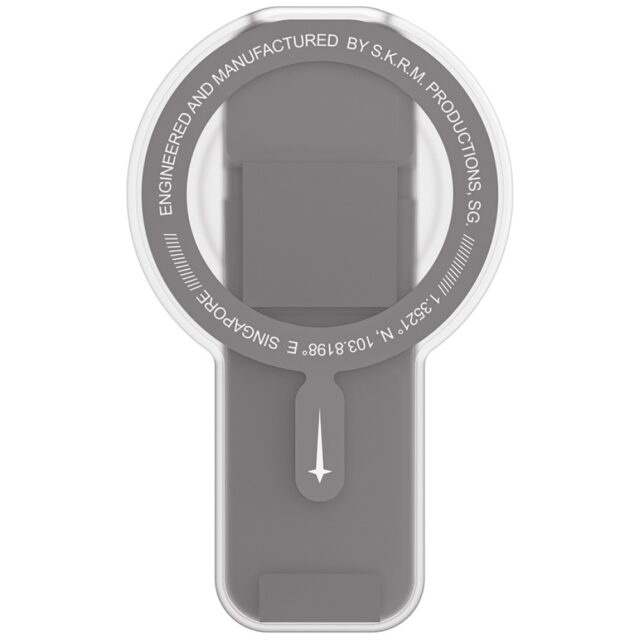 Magnetic handle Skinarma Arch XE Phaze Smart Grip-Stand Titanium - imagine 2