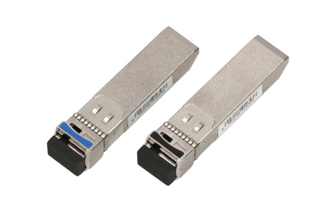 Extralink SFP28 25G | SFP28 WDM Module | 25Gbps 1270/1330nm, single mode, 10km, LC, DOM, pair - imagine 3