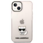 Karl Lagerfeld KLHCP14MCTTRI iPhone 14 Plus / 15 Plus 6,7" hardcase pink Transparent Choupette - imagine 3