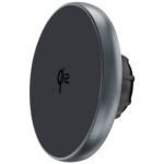 Magnetic mount 4smarts Screen Mount Qi2 Monitor Mount for smartphone grey - imagine 2