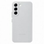 Case Samsung EF‑VS901LJ S22 S901 light gray Leather Cover