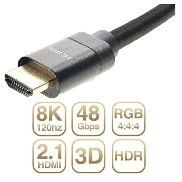 cps-4c733e8a12f1a21e0a37666867bacfad-2025-12-06-16-42-12 Kabel HDMI - HDMI 2.1 48Gbps 3m 8Kczarny/black - imagine 1
