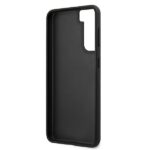 Guess GUHCS21SG4GFGR S21 G991grey hard case 4G Metal Gold Logo - imagine 7