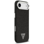 Case Guess Glitter Triangle Logo MagSafe for iPhone Air black - imagine 4