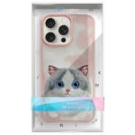 Nimmy case iPhone 15 Pro 6.1"            pink Big Eyed Pet 2.0 Cat - imagine 10