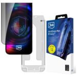 Szkło prywatyzujące 3MK HardGlass Max     Privacy z aplikatorem do Samsung Galaxy S23 5G