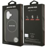 AMG Double Layer Transparent Smocked MagSafe Case for iPhone 17 Black - imagine 8