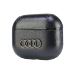 Audi Leather Big Logo AirPods 3 cover black AU-AP3-GT/D3-BK - imagine 2