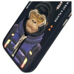 Nimmy case iPhone 16 6.1" black Cool&Cute 2.0 Monkey - imagine 7