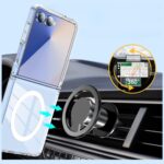 Case Beline Clear MagSafe for Samsung Galaxy Z Flip7 transparent - imagine 4