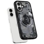 Spigen Ultra Hybrid Mag MagSafe Case for iPhone 17 Zero One Black - imagine 5