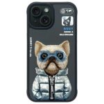 Nimmy case iPhone 15 6.1" black Cool&Cute 2.0 Dog
