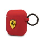 Ferrari FESACCSILSHRE AirPods Cover Red Silicone Collection