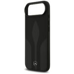 Case Mercedes Leather The Move MagSafe for iPhone Air black - imagine 6