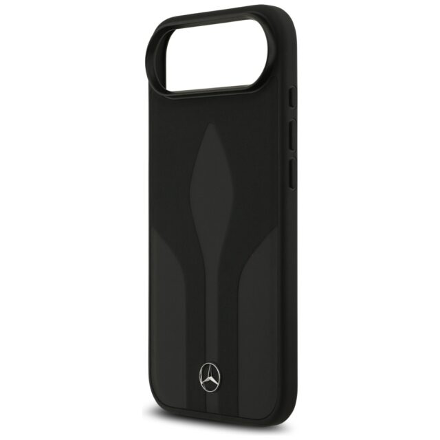 Case Mercedes Leather The Move MagSafe for iPhone Air black - imagine 6