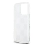 DKNY DKHCP15LLCPEPT iPhone 15 Pro 6.1" white hardcase Liquid Glitter Multilogo - imagine 7