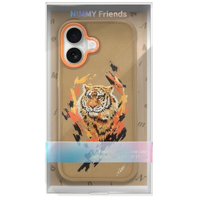 Nimmy Tiger MagSafe case for iPhone 17 light brown - imagine 7
