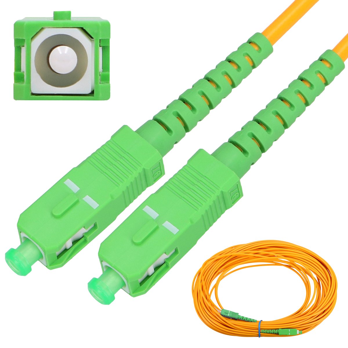 cps-4d6227f8b5ff0442ec94d2842c9d8d8c-2025-12-05-07-41-22 Extralink SC/APC-SC/APC | Patchcord | Single mode, Simplex, G.657A, 3mm, 15m - imagine 1