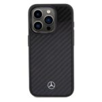 Mercedes MEHCP15LRCABK iPhone 15 Pro 6.1" Black Hardcase Carbon Fiber Dynamic - imagine 3