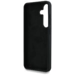 Case Guess Silicone Big 4G Logo Bottom Script Samsung Galaxy S25 black - imagine 7