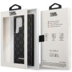 Karl Lagerfeld KLHCS23LRUPKLPK S23 Ultra S918 hardcase black 3D Monogram - imagine 5