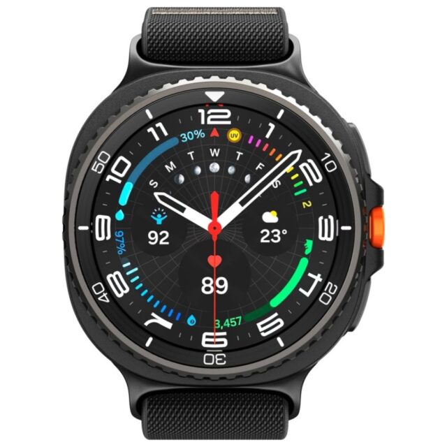 Spigen Lite Fit Band for Samsung Galaxy Watch 8 / Classic 40/44/46mm black - imagine 3