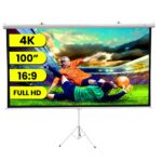 Extralink Projection Screen 100", 16:9, 220x125cm, PVC, semi-automatic rolling