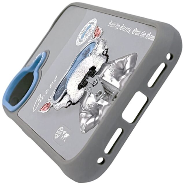 Case Nimmy Cool&Cute 2.0 Dog for iPhone   17 grey - imagine 3