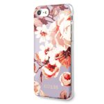 Guess GUHCI8PCUTRFL02 iPhone 7/8/SE 2020/ SE 2022 lilac N°2 Flower Collection Shiny - imagine 2