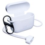 Etui 3MK Silicone AirPods Case do Apple   AirPods Pro 3 biały - imagine 3