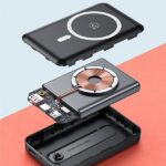 USAMS power bank PB64 10000mAh 20W QC3.0+PD magnetic wireless Fast Charge black 10KCD17301 (US-CD173 - imagine 8