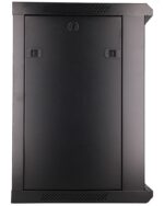 Extralink 12U 600x450 Black | Rackmount cabinet | wall mounted - imagine 5