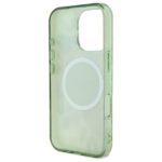 Guess GUHMP16XHFWBDCEN iPhone 16 Pro Max 6.9" green hardcase IML Flower & Tonal Circle MagSaf - imagine 6