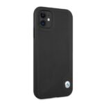 Case BMW BMHCN61RCDPK iPhone 11 / Xr 6.1" black hardcase Leather Deboss - imagine 4