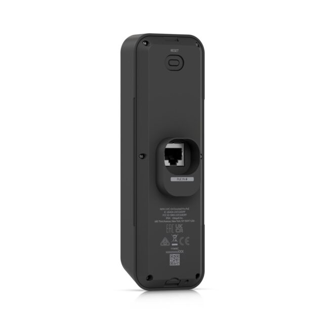 Ubiquiti UVC-G4-DoorBell Pro PoE Kit | Doorbell + Chime | UniFi Protect, PoE, Wi-Fi, Bluetooth, IPX4 - imagine 3