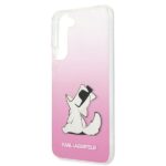 Karl Lagerfeld KLHCS22SCFNRCPI S22 S901 hardcase pink Choupette Eat - imagine 6