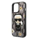 Karl Lagerfeld KLHCP13XPMNFIK1 iPhone 13 Pro Max 6,7" grey Flower Ikonik Karl - imagine 6