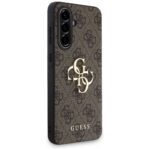 Case Guess Big 4G Logo Classic Logo for Samsung Galaxy A56 brown - imagine 3