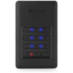 Portable external HDD Verbatim Store n Go with keyboard 1TB black 53401