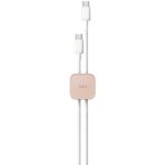 UNIQ Pod self-adhesive cable organizer 8pcs blush pink