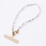 UNIQ Coehl Perla Handstrap universal phone strap for hand white/white pearl - imagine 2