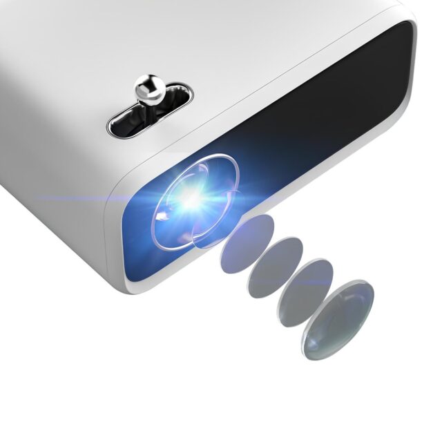 Wanbo Mini | Projector | 720p, 250lm, 1x HDMI, 1x USB, 1x AV - imagine 4