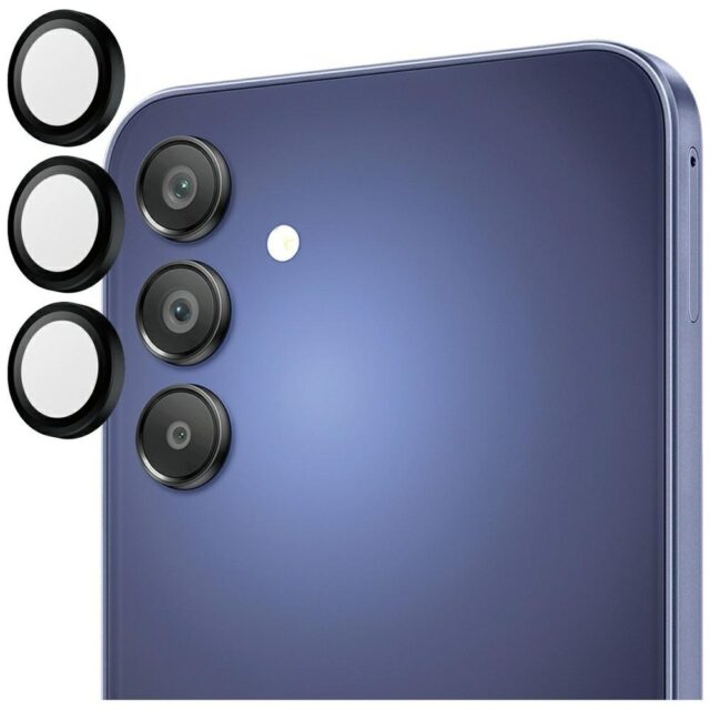 Szkło hartowane na obiektyw PanzerGlass  Hoops Lens Protector do Samsung Galaxy A16 / A16 5G black - imagine 3